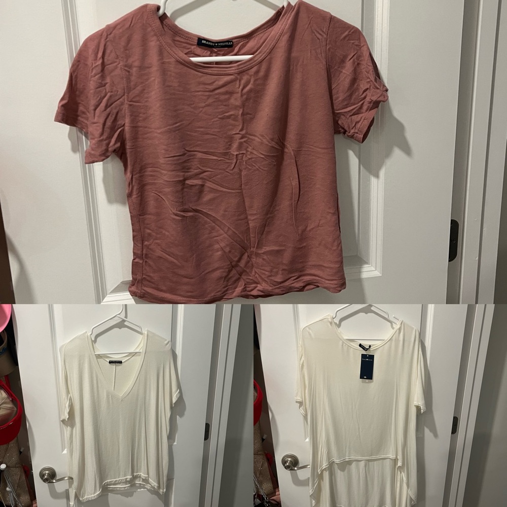 Brandy Melville Basic Tshirt Bundle - image 1